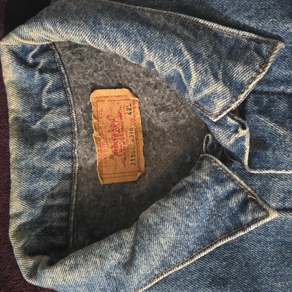 Vintage Levi's Blanket Lined Jacket - Picture 2 of 6